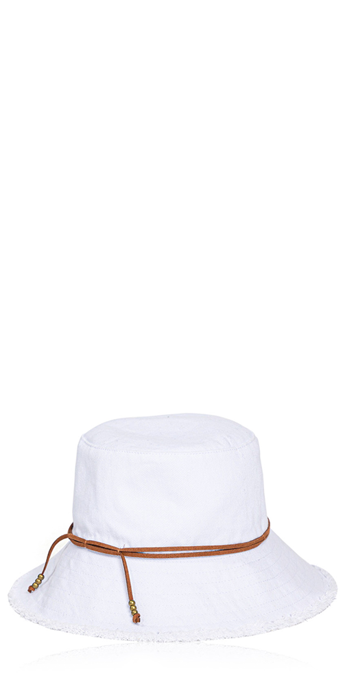 Fringed Bucket Hat