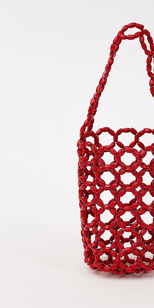 Isla Beaded Mini Bag