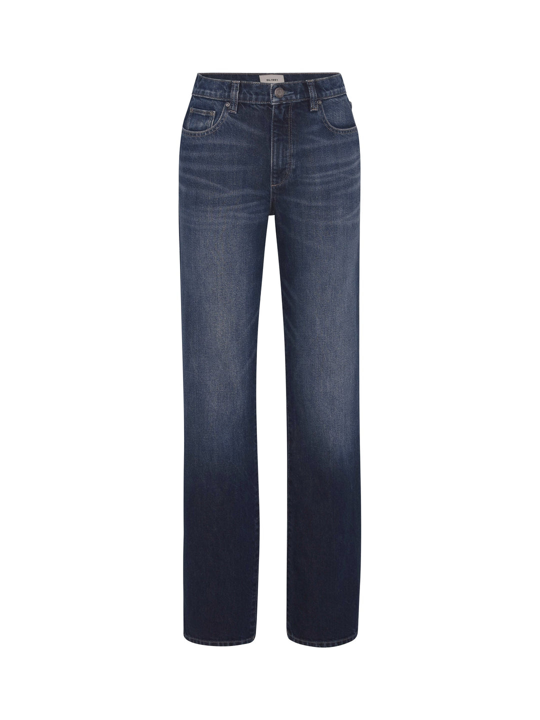 Cate Classic Straight High-Rise 31" Jeans December