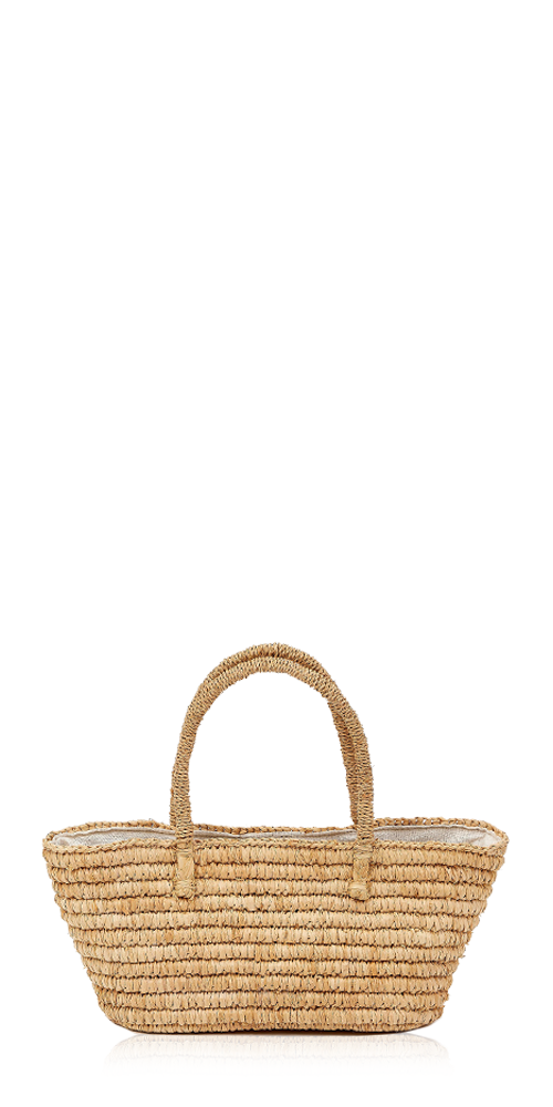 Anora Mini Woven Raffia Bag