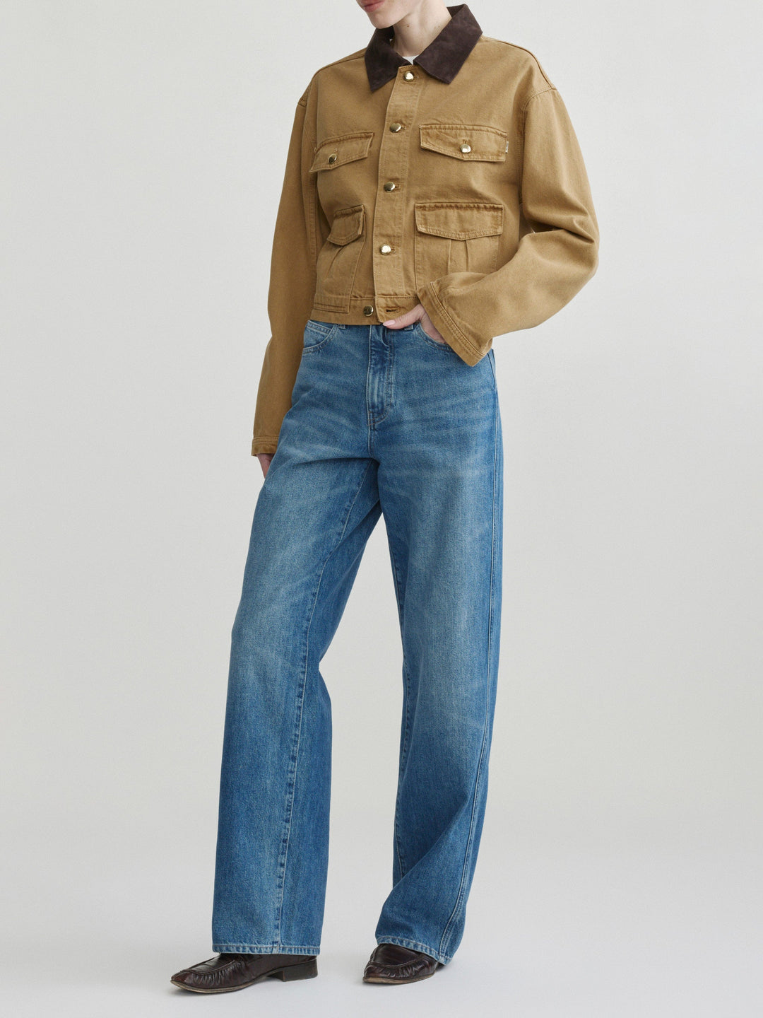 Boxy Denim Jacket Savannas