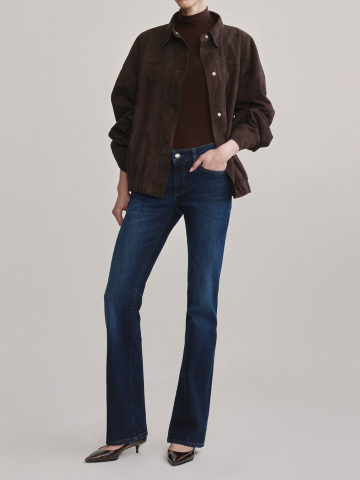 Milano Slim Boot Low Rise Instasculpt™ 33" Jeans Thunderbird