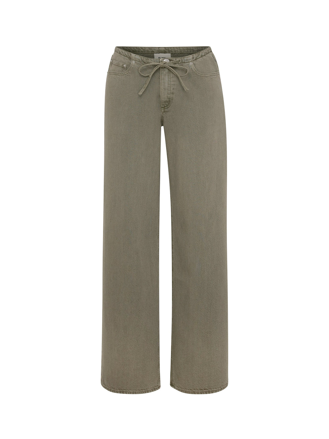 Sienna Low-Slung Drawstring Wide Leg 31" Jeans Clover Aura