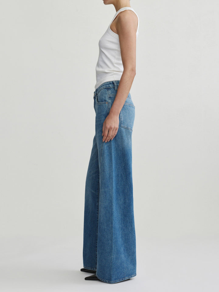 Alex Baggy Wide Leg Low-Rise 32" Jeans  Authentic