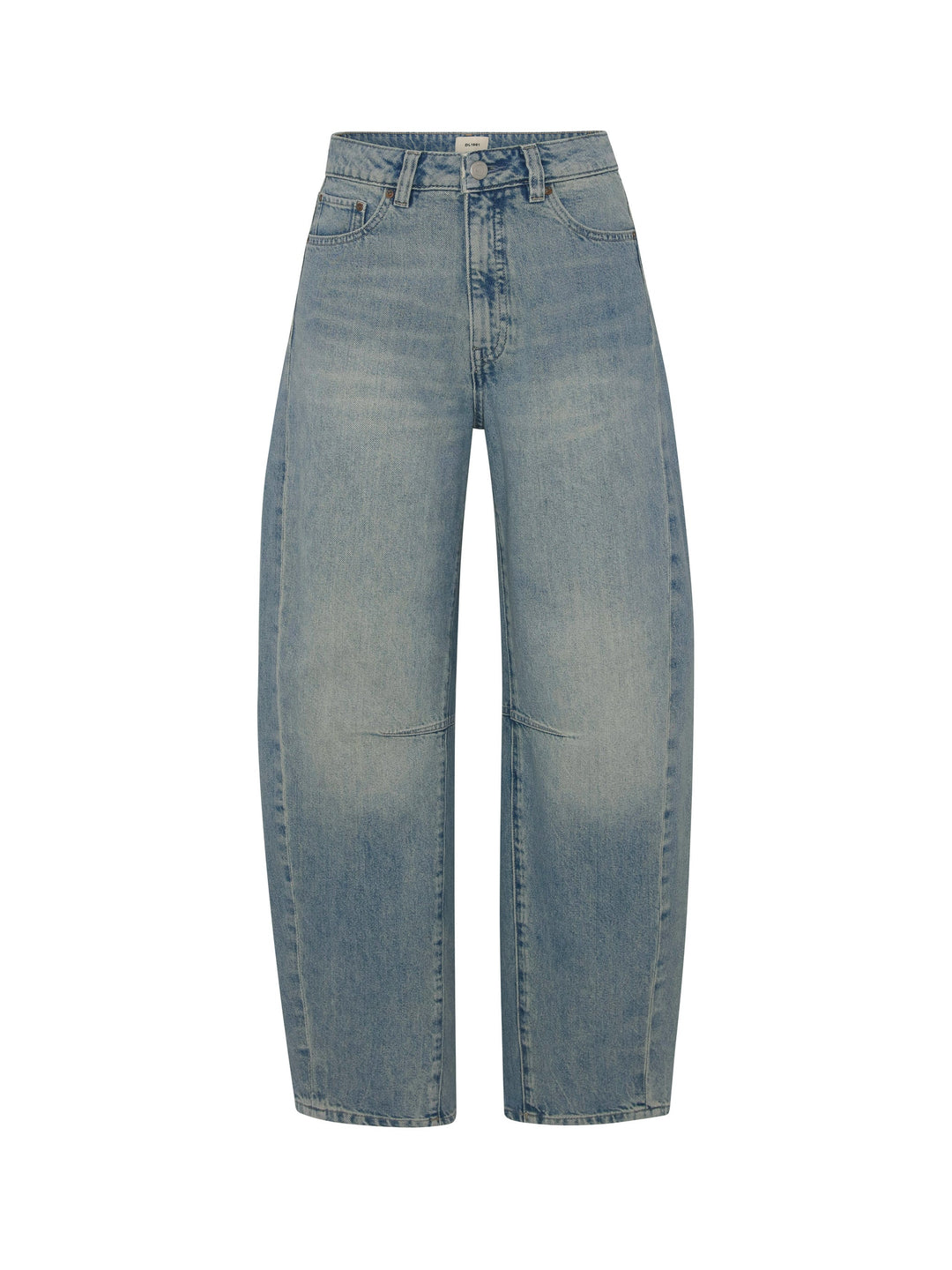 Miro Barrel High-Rise 28" Jeans Worn Day