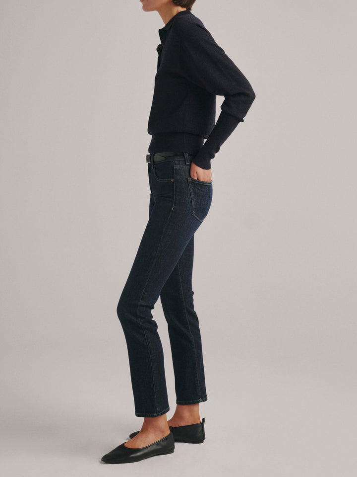 November Knit Polo Navy