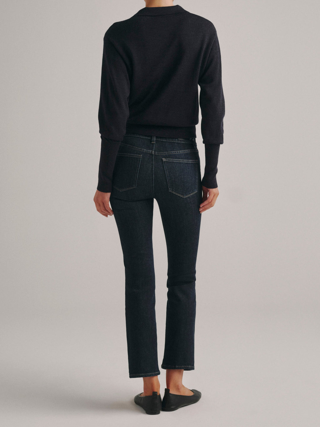 November Knit Polo Navy