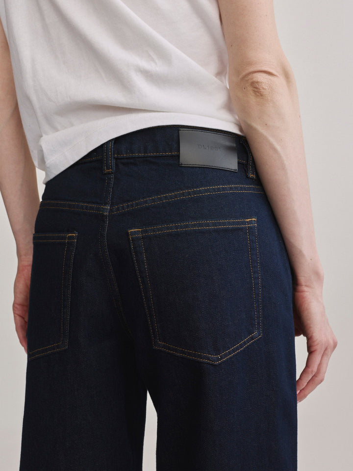 Drue Straight Low-Rise 32" Jeans Harvest Moon