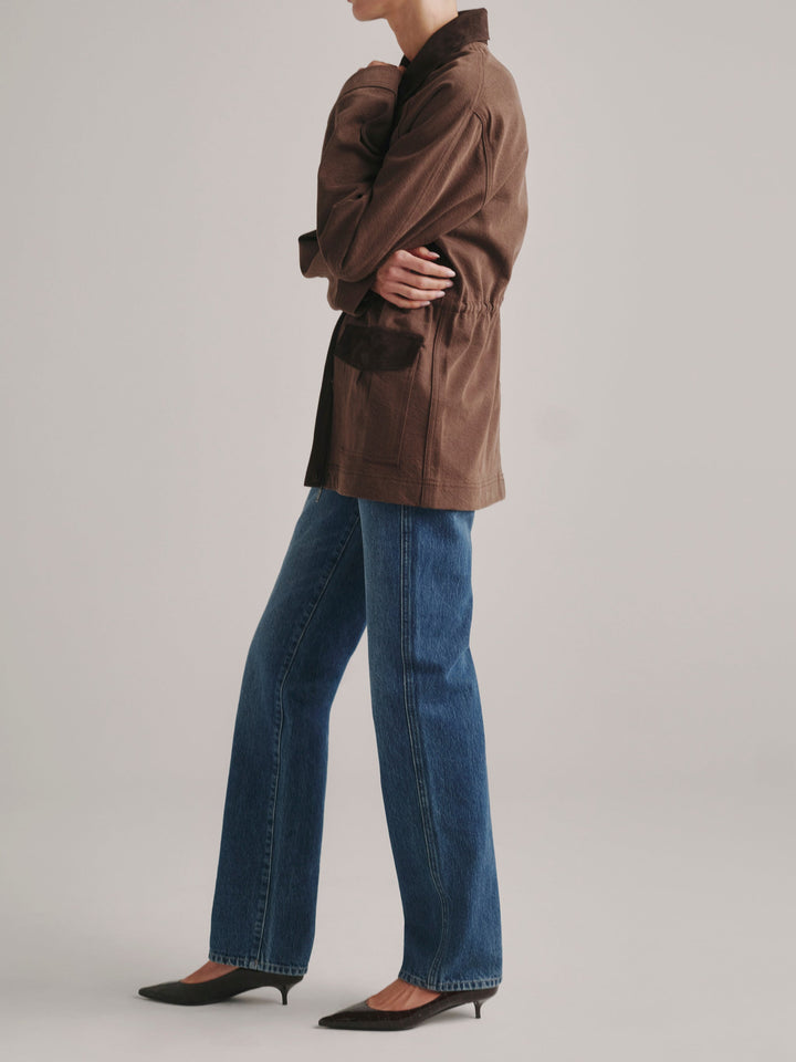 Field Denim Jacket Brownstone