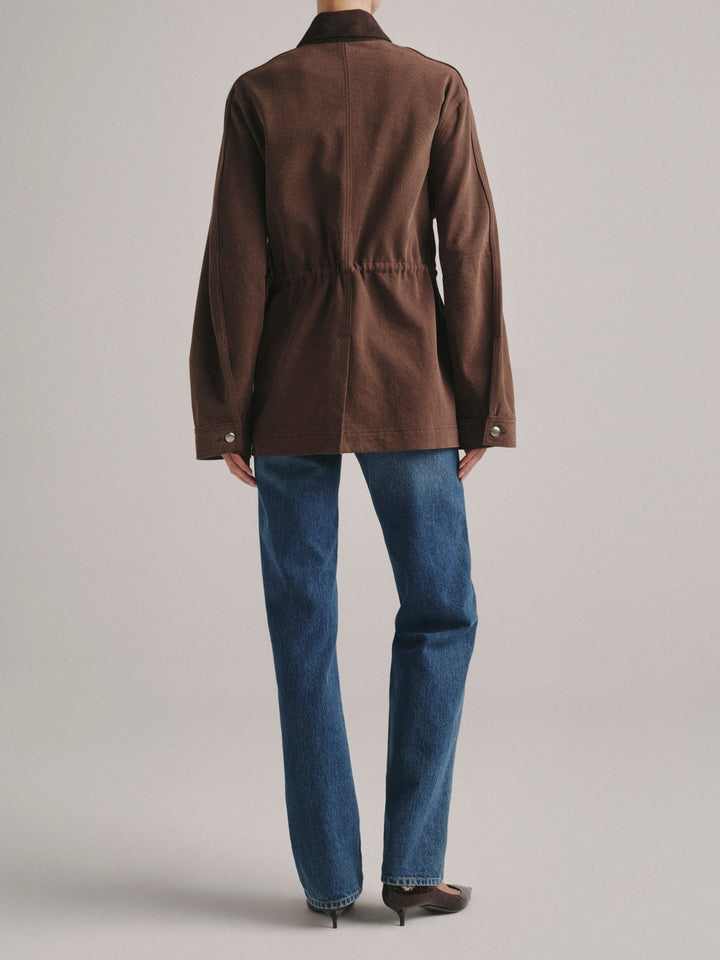 Field Denim Jacket Brownstone