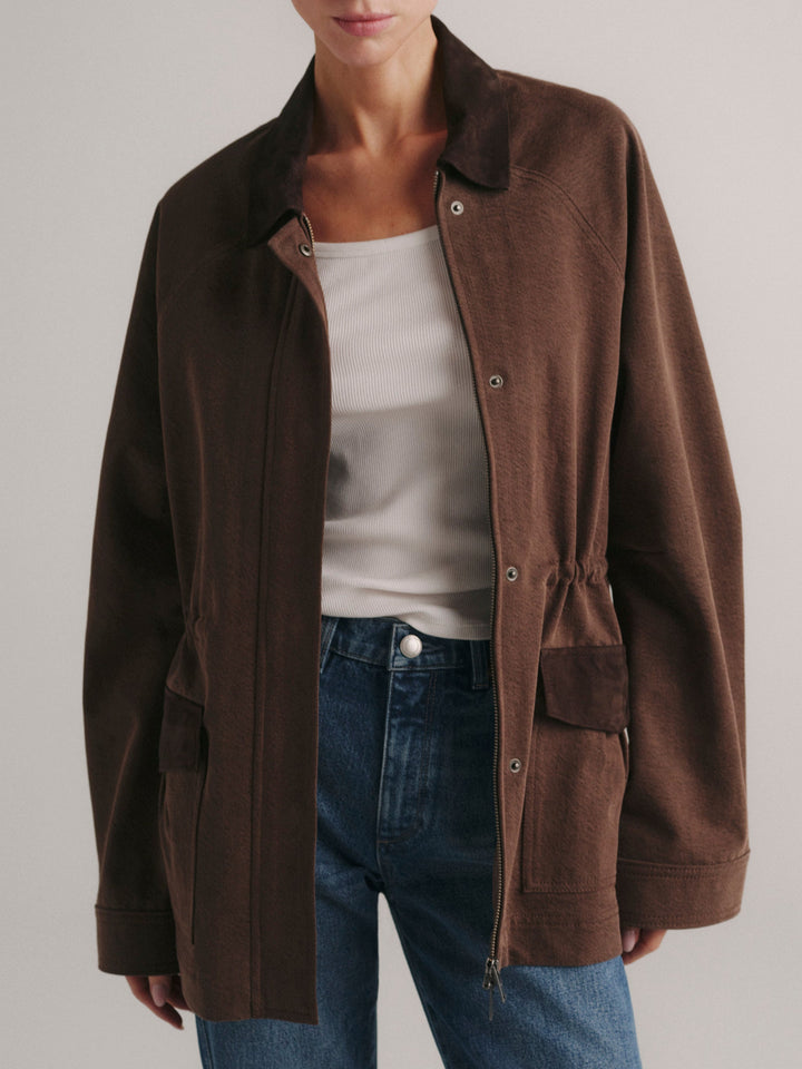 Field Denim Jacket Brownstone