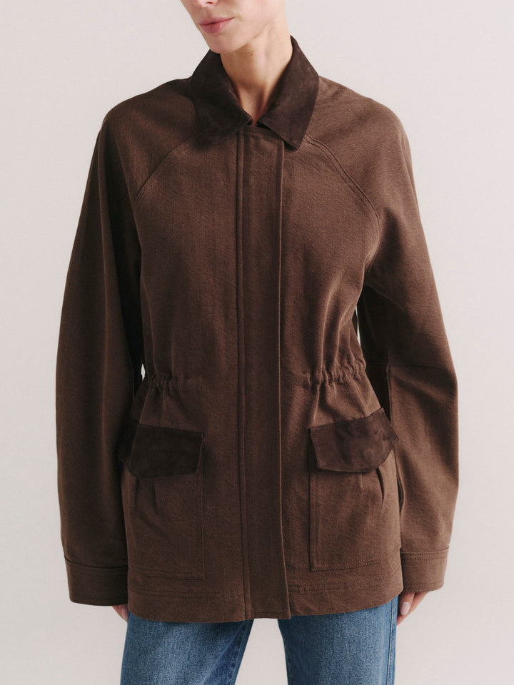 Field Denim Jacket Brownstone