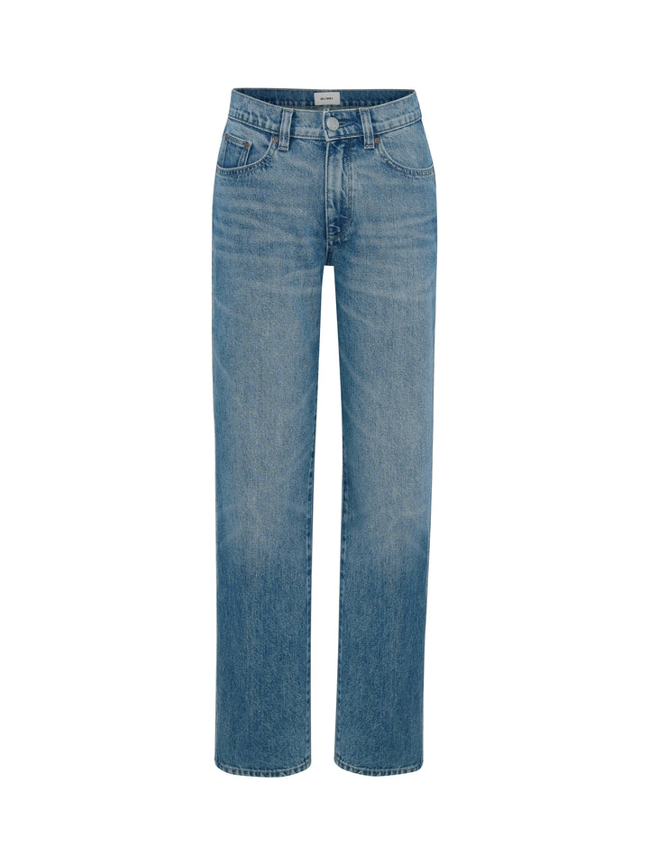 Dakota Slim Straight Low-Rise Jeans Endless Sea