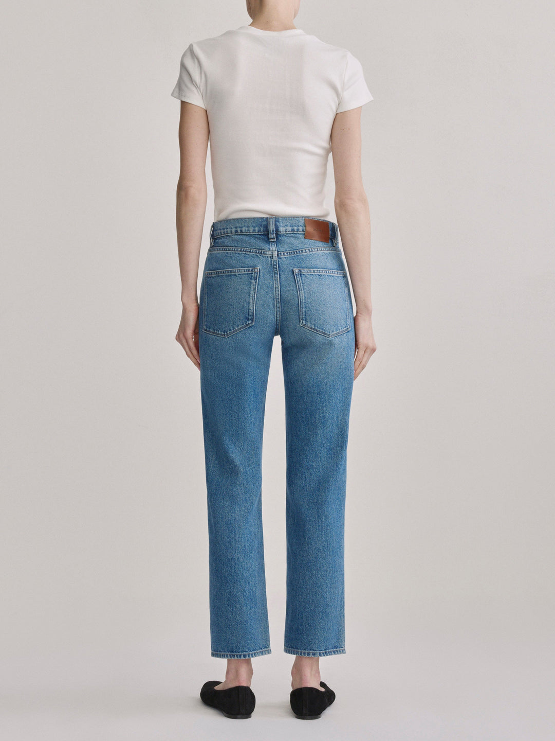 Dakota Slim Straight Low-Rise Jeans Endless Sea