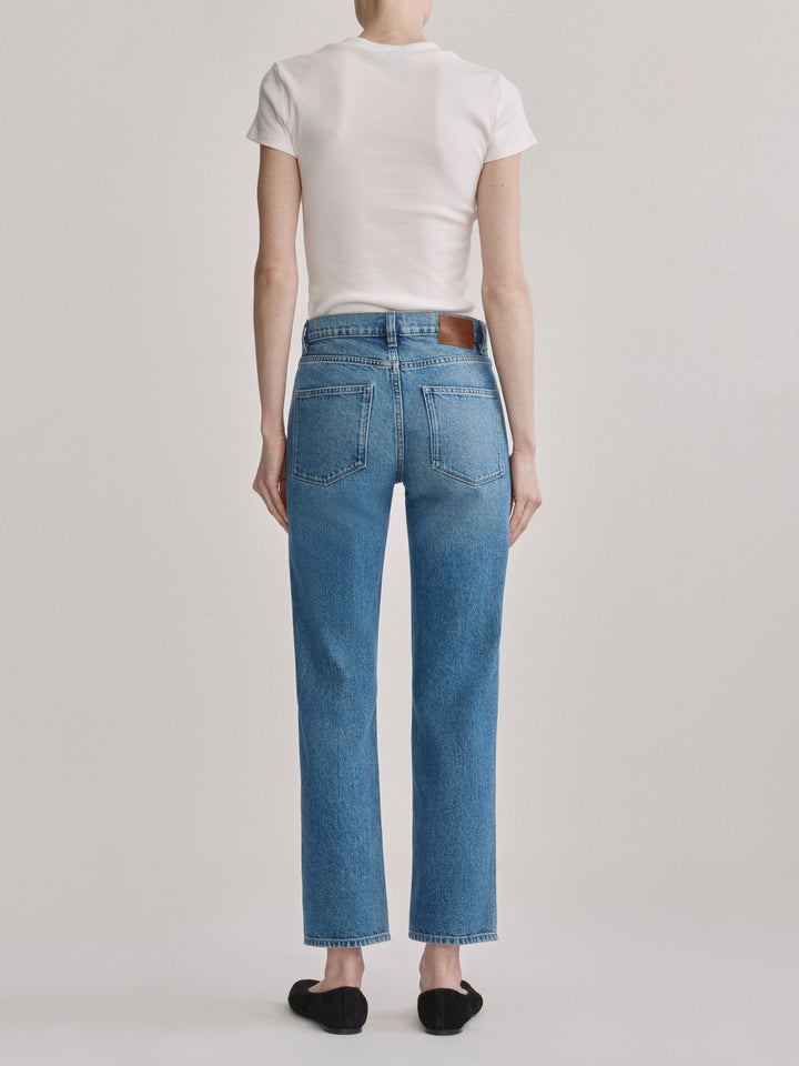 Dakota Slim Straight Low-Rise Jeans Endless Sea
