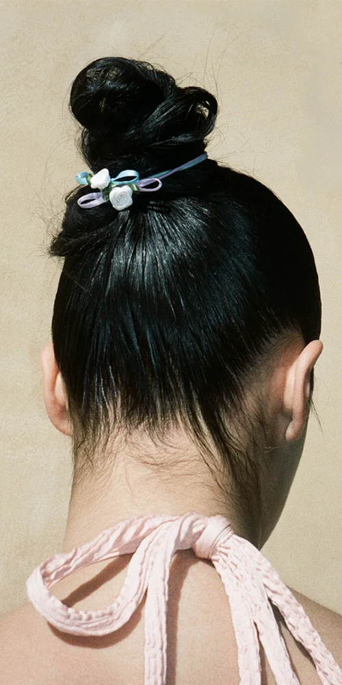 Ponytail Holder Set Baby Rosette