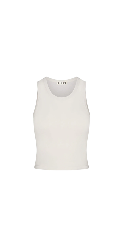 Fitted Tank Ivory