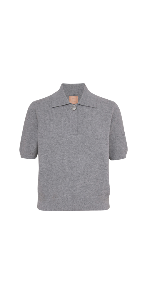 Dakota Cashmere Shirt Stone