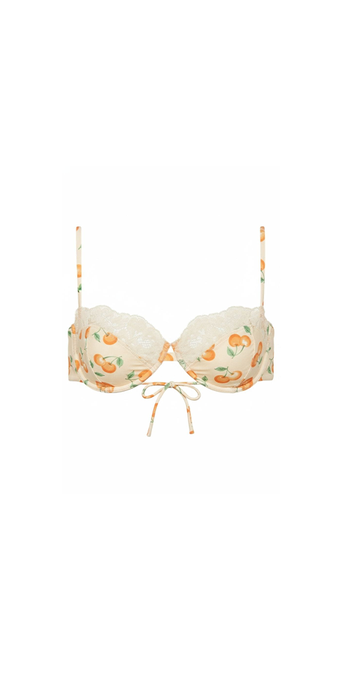 Cherry Sherbet Lena Bikini Top