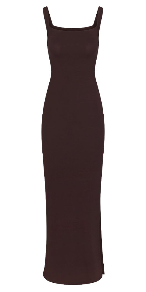 Square Neck Maxi Tank Dress