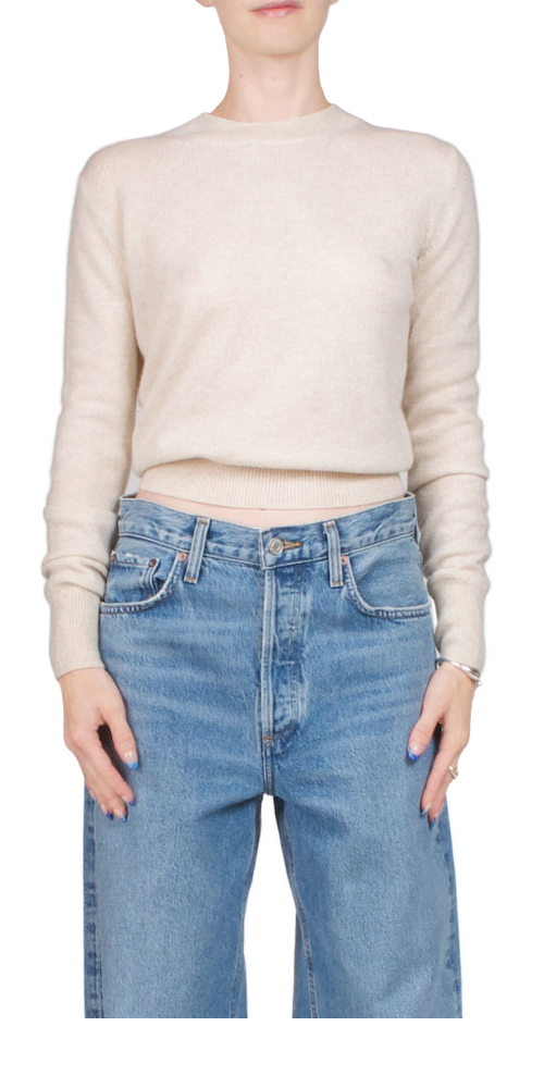 Francis Cashmere Sweater Oatmeal