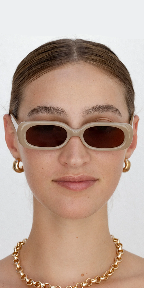 Les Icones Sunglasses Tan