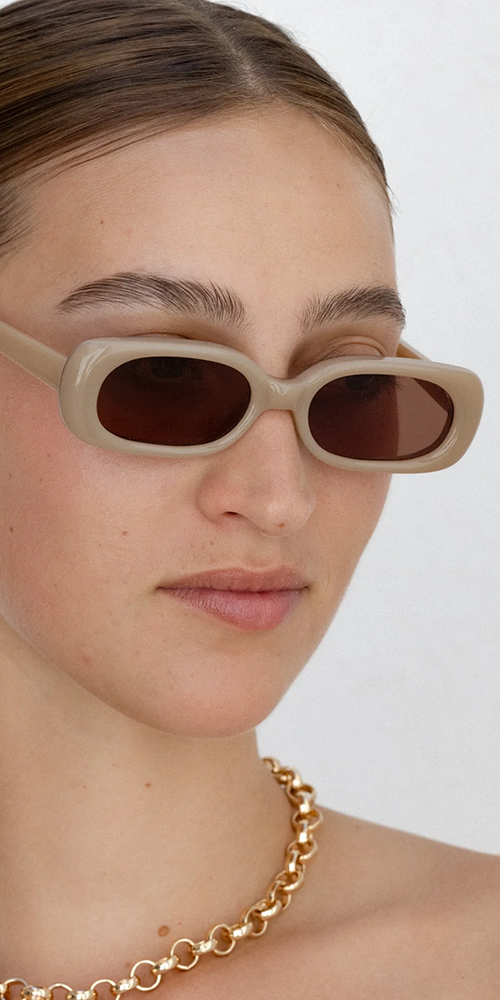 Les Icones Sunglasses Tan