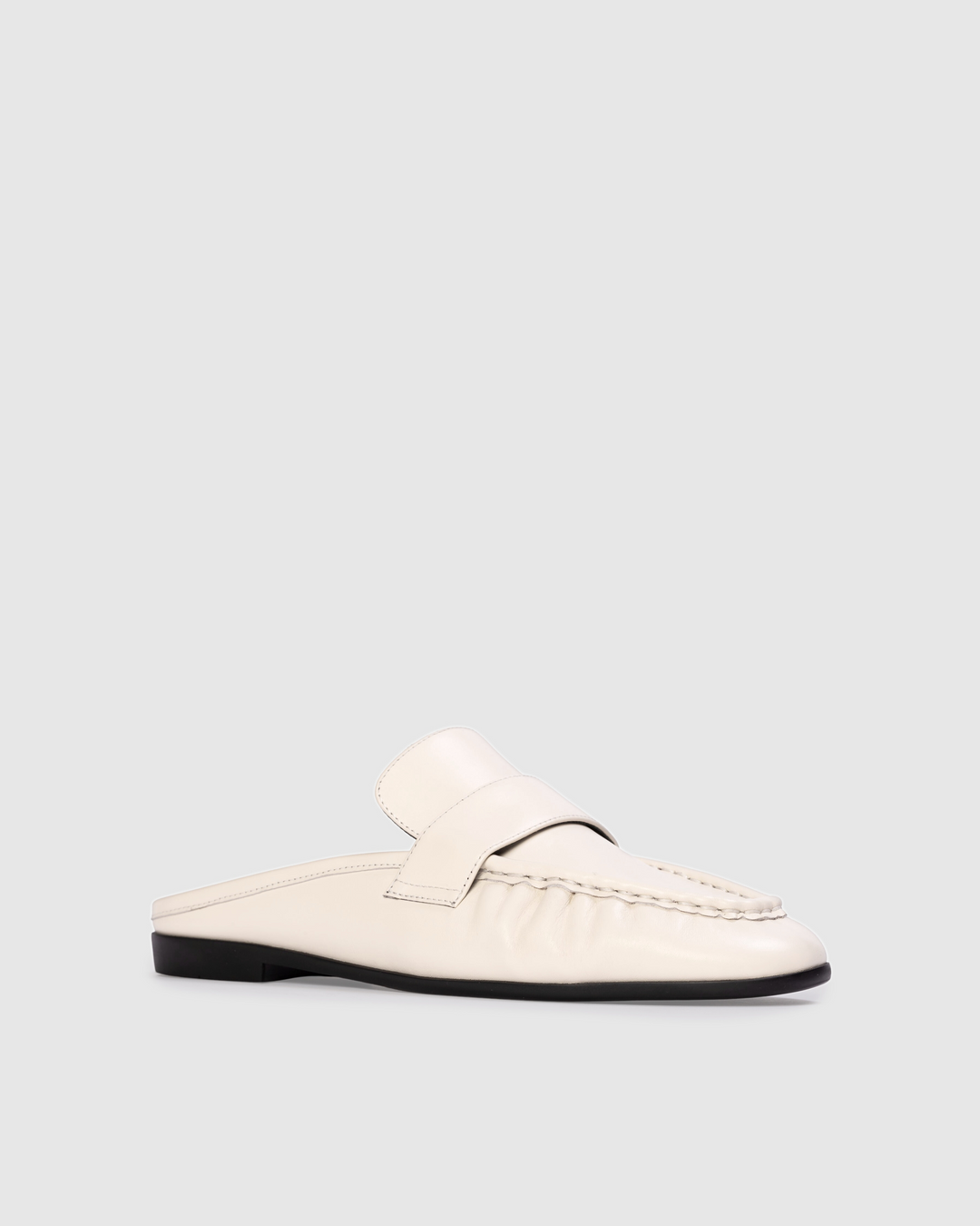 Gabby Loafer Mule Coconut