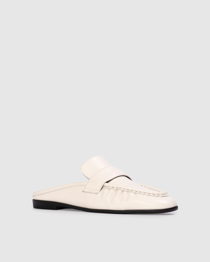 Gabby Loafer Mule Coconut