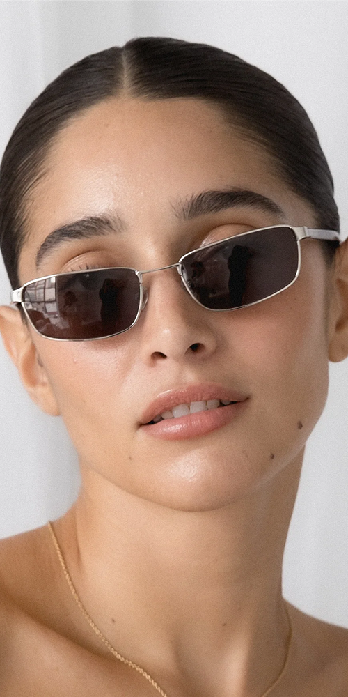 The Hedonist Sunglasses Silver