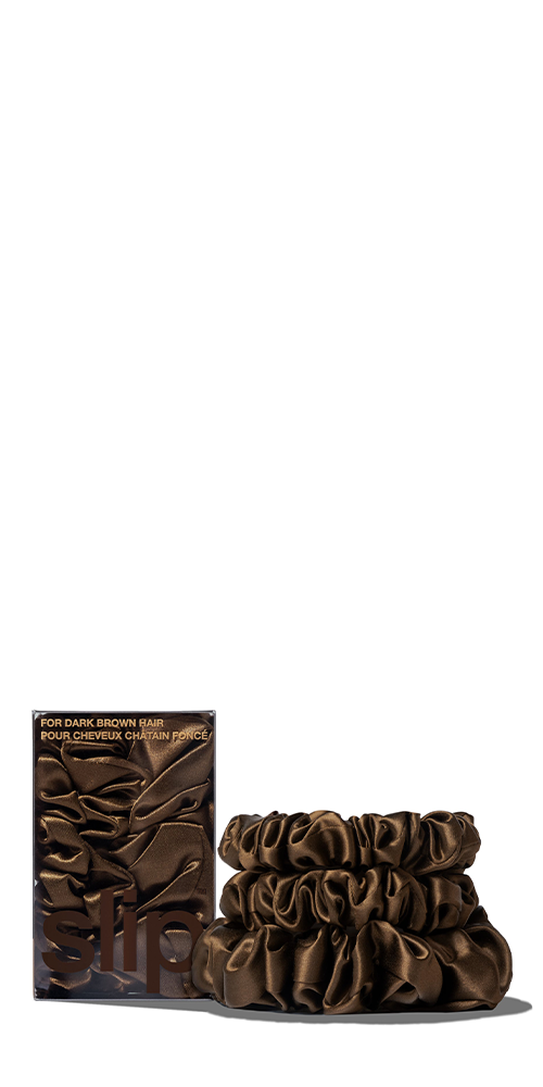 Back to Basics Dark Brown Midi/Large Scrunchie Set