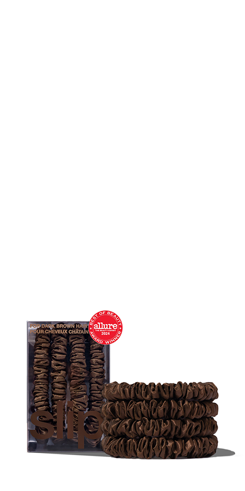 Back to Basics Dark Brown Skinny Scrunchies