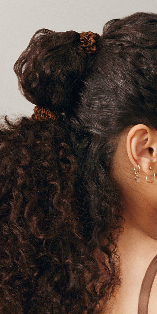 Back to Basics Dark Brown Skinny Scrunchies