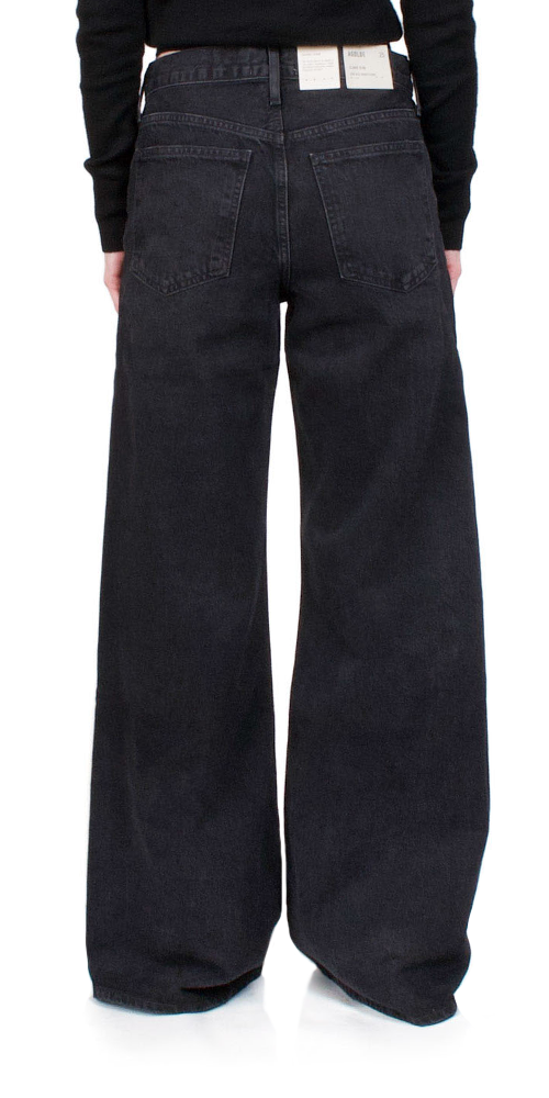 Clara Low Rise Baggy Jeans Mascara