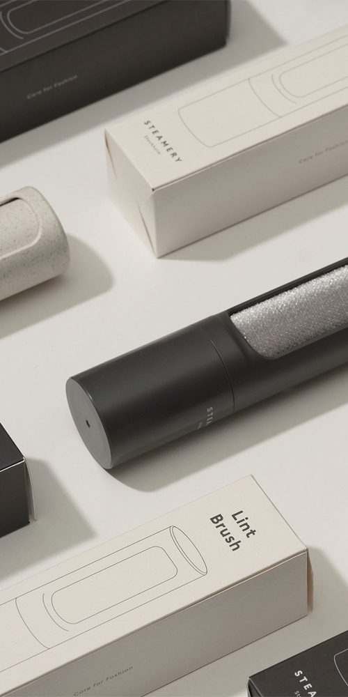 Lint Brush Dark Grey