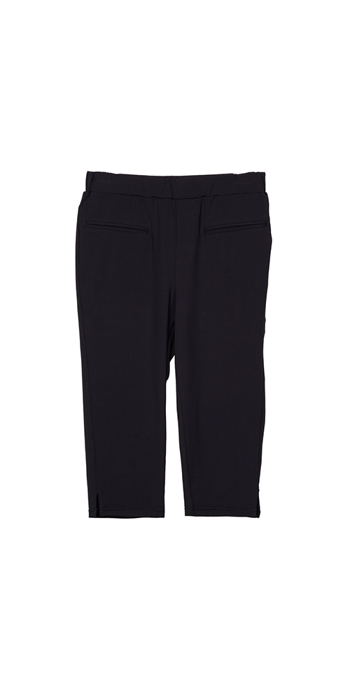 Valentine Jersey Capris Black