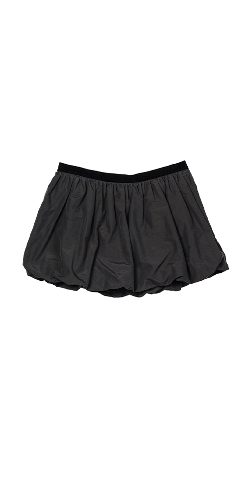 Antonia Bubble Skirt Black