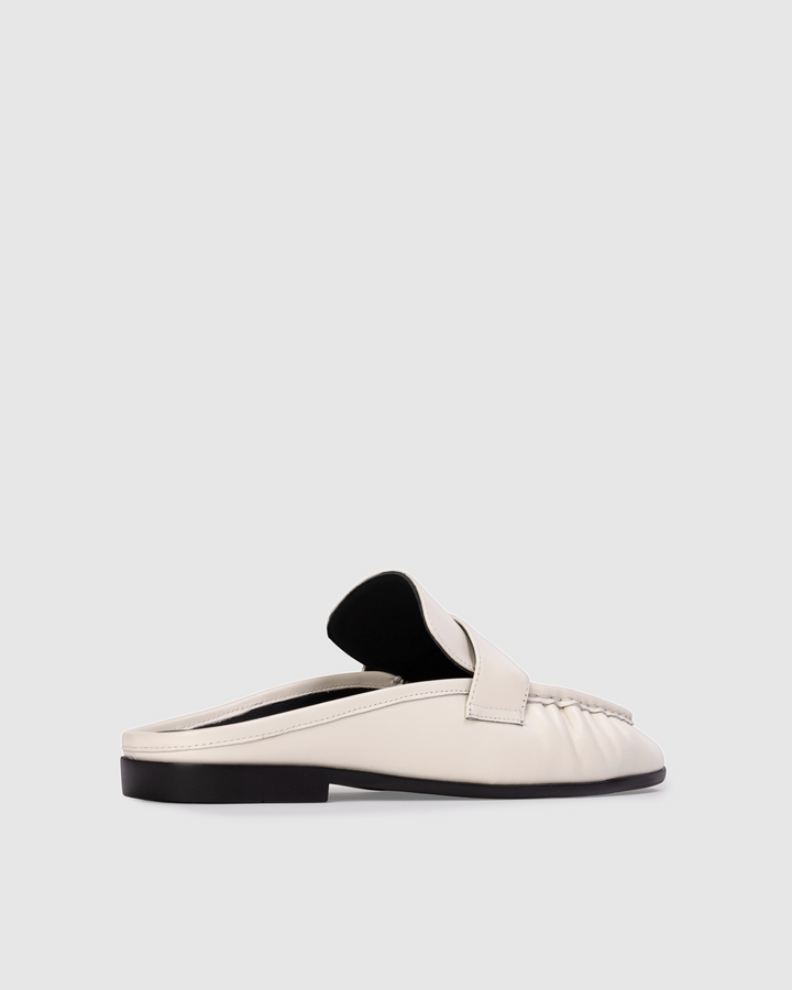 Gabby Loafer Mule Coconut