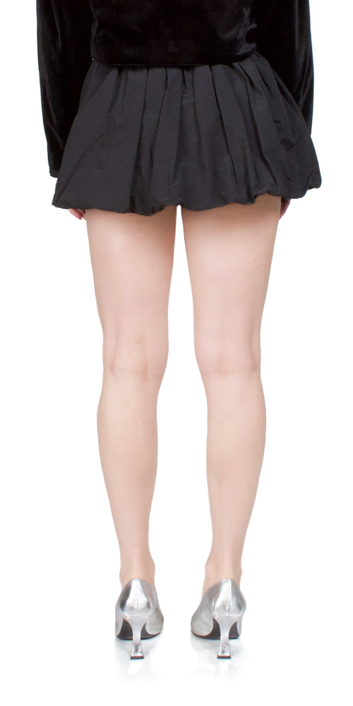 Antonia Bubble Skirt Black