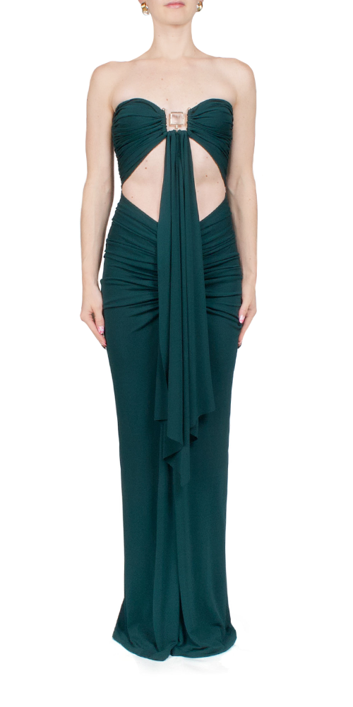 Christopher Esber Bezel Quartz Disconnect Dress | Maison Rogue Christopher Esber Bezel Quartz Disconnect Dress | Maison Rogue
