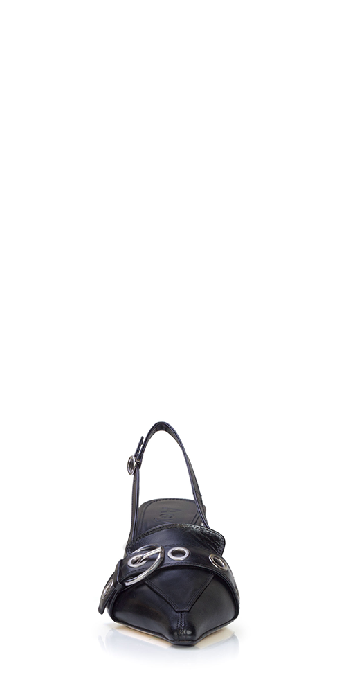 Tara Eyelet Slingbacks