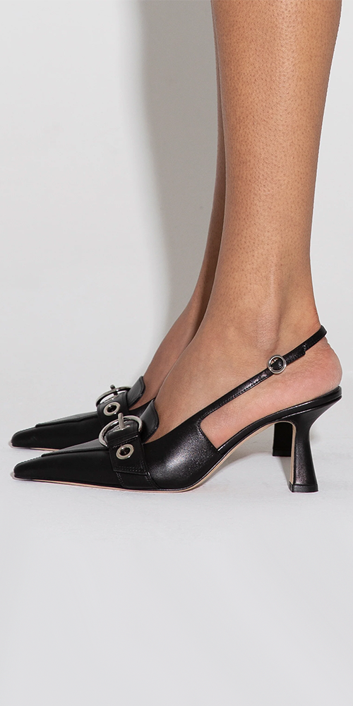 Tara Eyelet Slingbacks