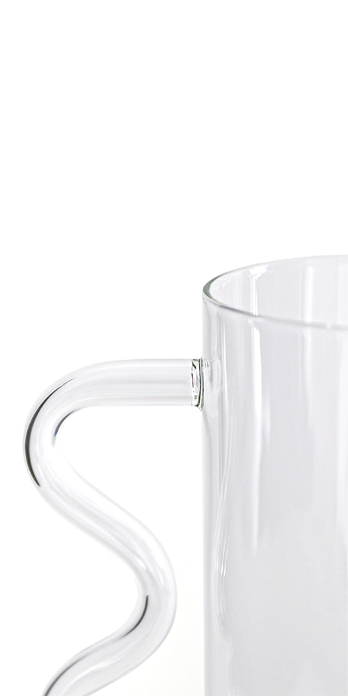 Wave Pitcher Clear