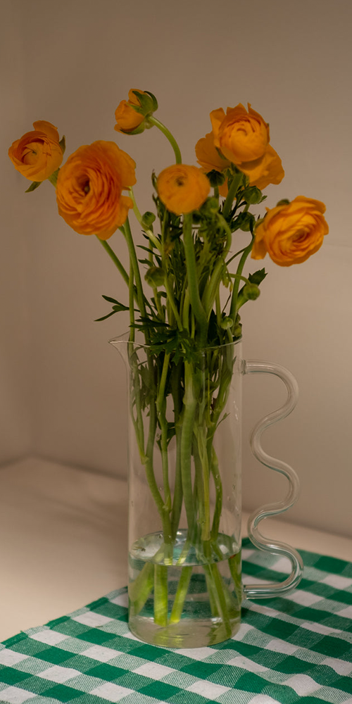 Wave Pitcher Clear