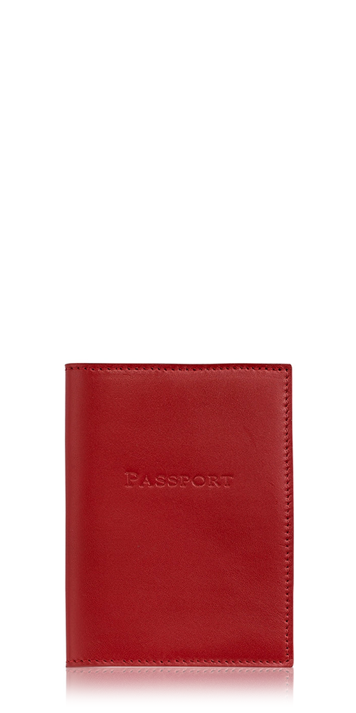 Passport Holder Red