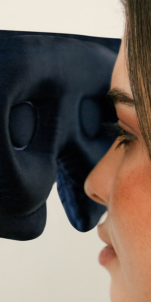 Midnight Blue - Eyelash Protecting Mask