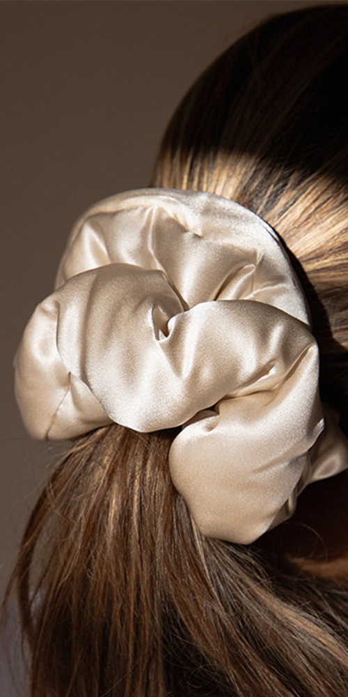 Pillow Scrunchie Dusty Gold
