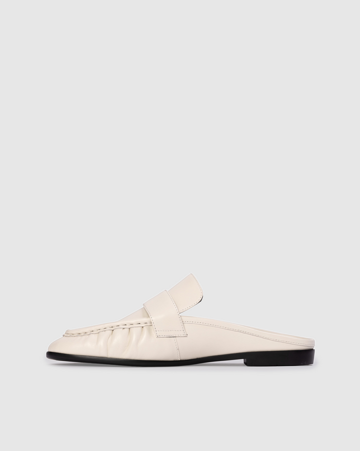 Gabby Loafer Mule Coconut