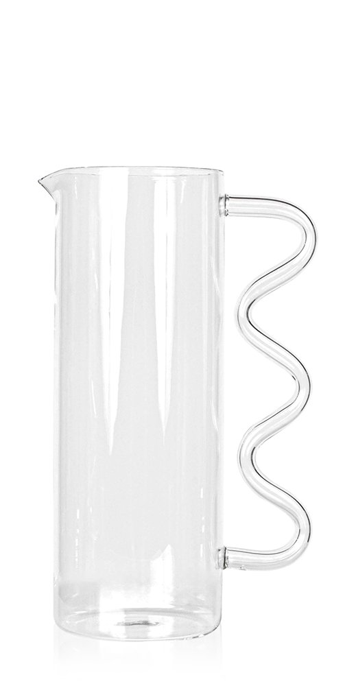 Wave Pitcher Clear