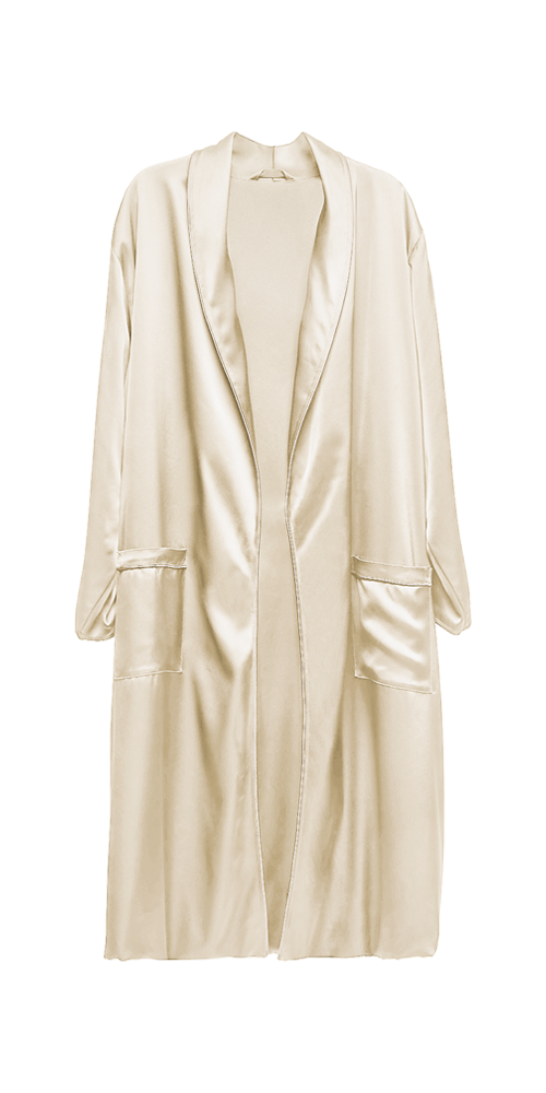 Opera coat Buttercream Sheen